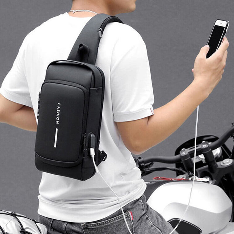 Mochila Cruzada Antirrobo