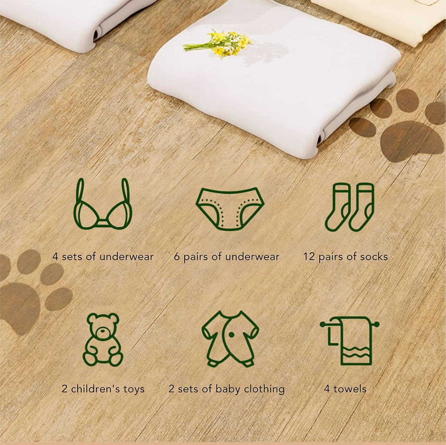 Lavadora portatil plegable 8L