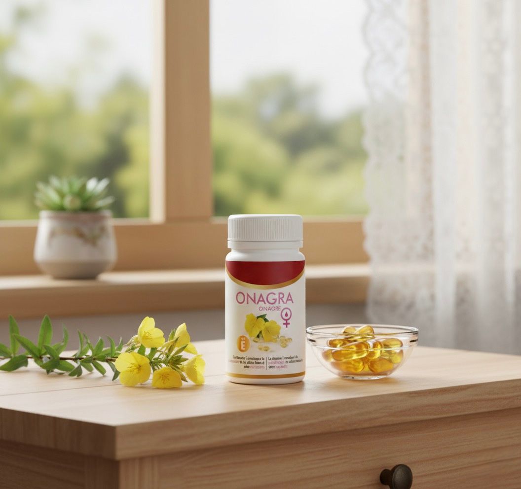 Perlas de Onagra | SUP Aceite de Onagra 30 Perlas – Equilibrio Hormonal y Bienestar Femenino