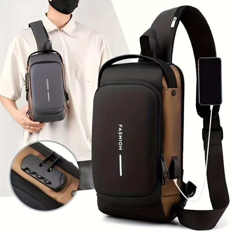Mochila Cruzada Antirrobo