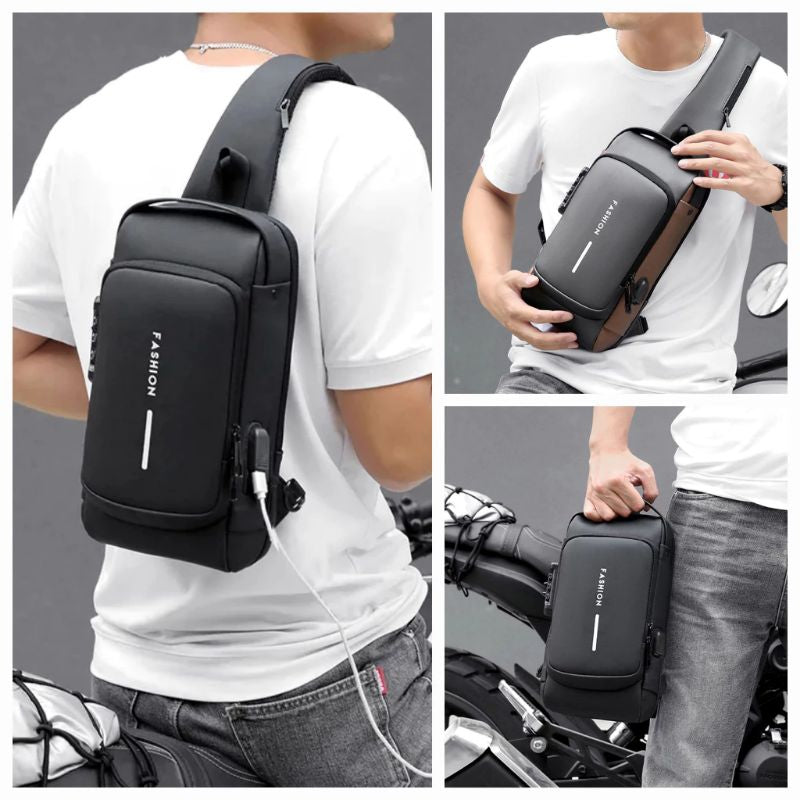 Mochila Cruzada Antirrobo