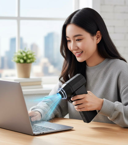 Soplador de Aire Potente GekoGear Electric Air Duster – Potencia y limpieza ultrarrápida
