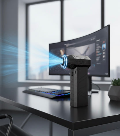 Soplador de Aire Potente GekoGear Electric Air Duster – Potencia y limpieza ultrarrápida