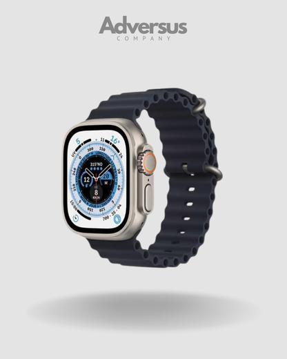 Smartwatch Ultra Pro con 2 correas | negro + blanco