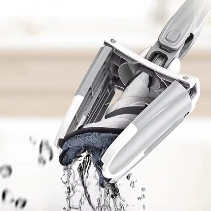 Fregona autolimpiante giratoria 360