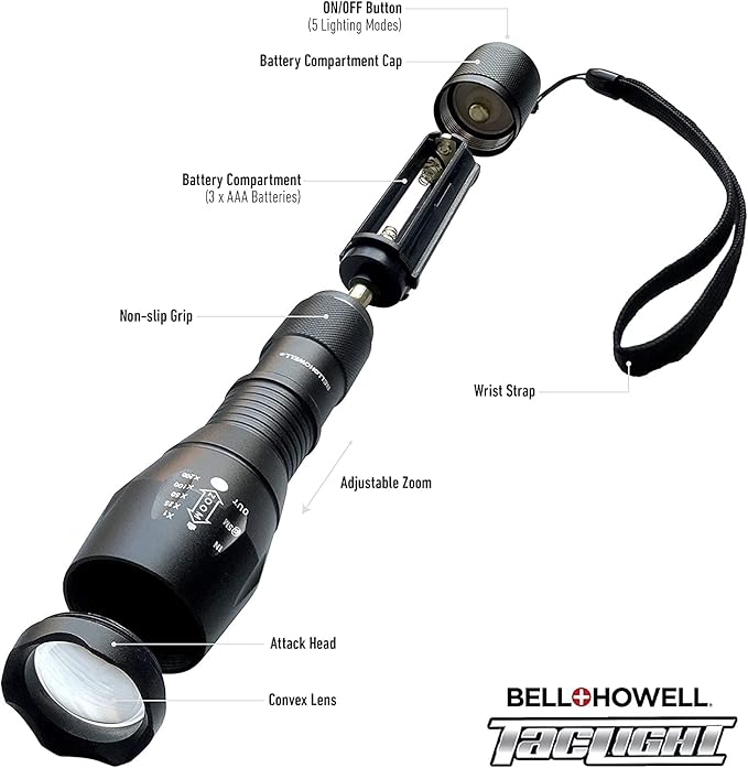 Bell+Howell Linterna LED X22