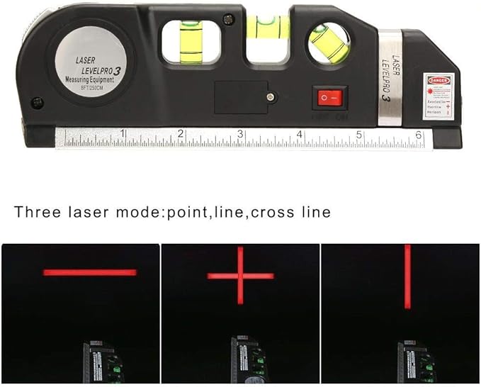 Nivel Láser multifuncional 4 en 1