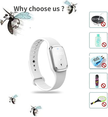 Pulsera Electrónica Ultrasónica Repelente de Mosquitos