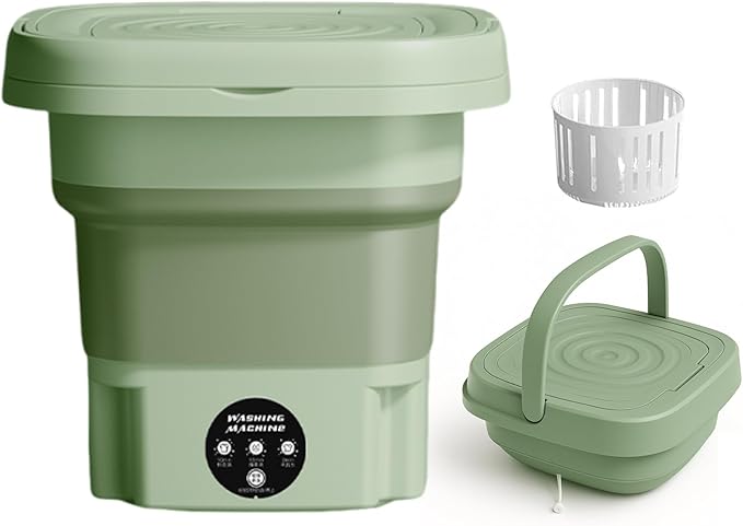 Lavadora portatil plegable 8L