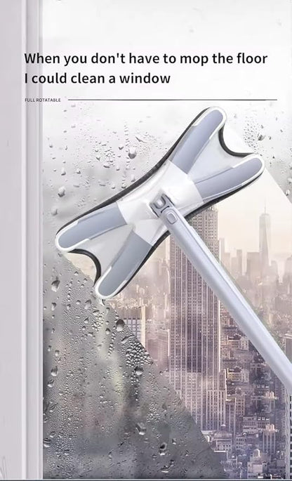 Fregona autolimpiante giratoria 360