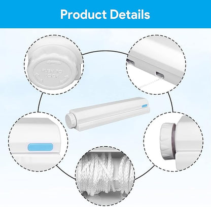 Tendedero retráctil plegable pared