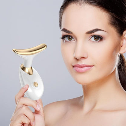 Masajeador Facial para el Cuello Blanco