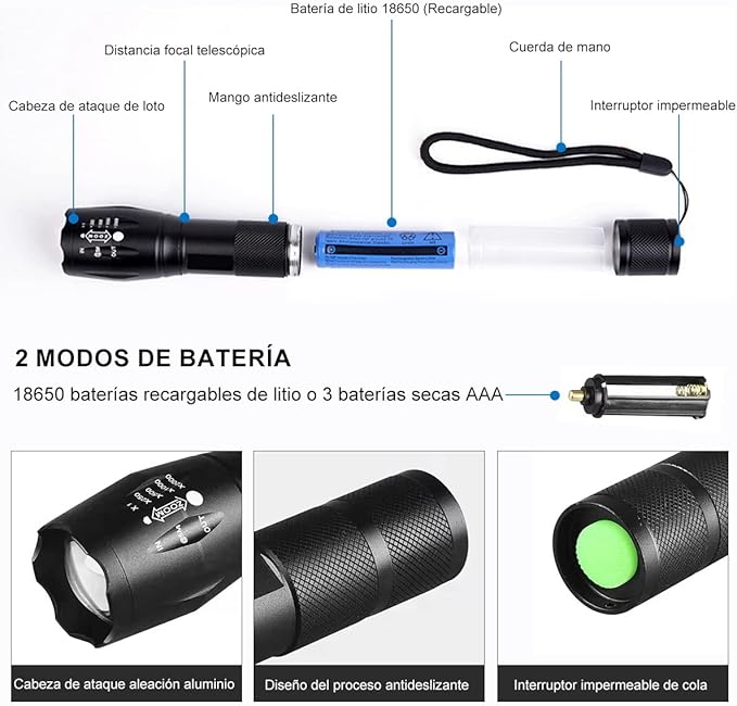 Bell+Howell Linterna LED X22