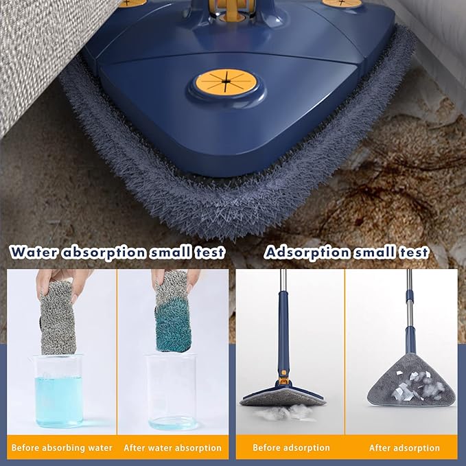 Fregona de Limpieza telescópica 360* autoescurrible