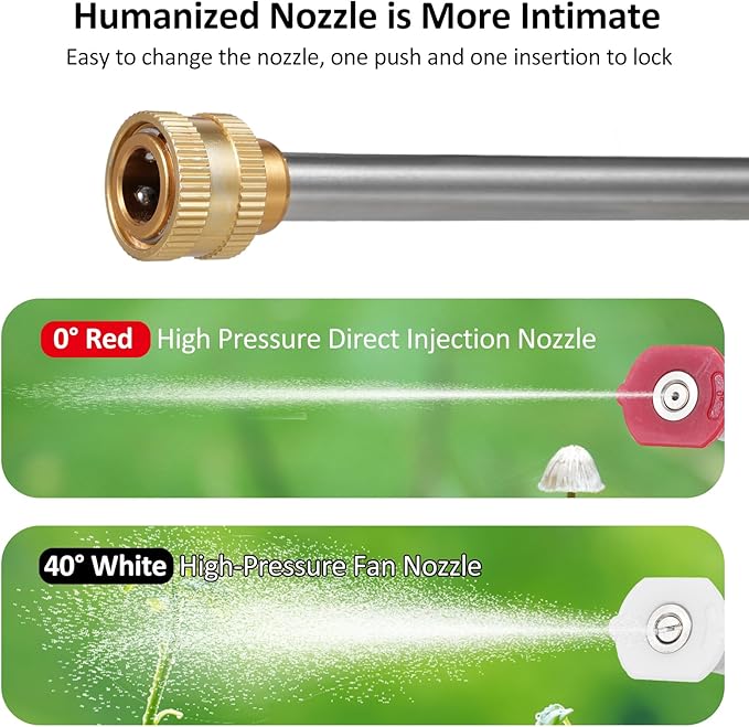 Pistola  alta presión profesional portátil doble bateria