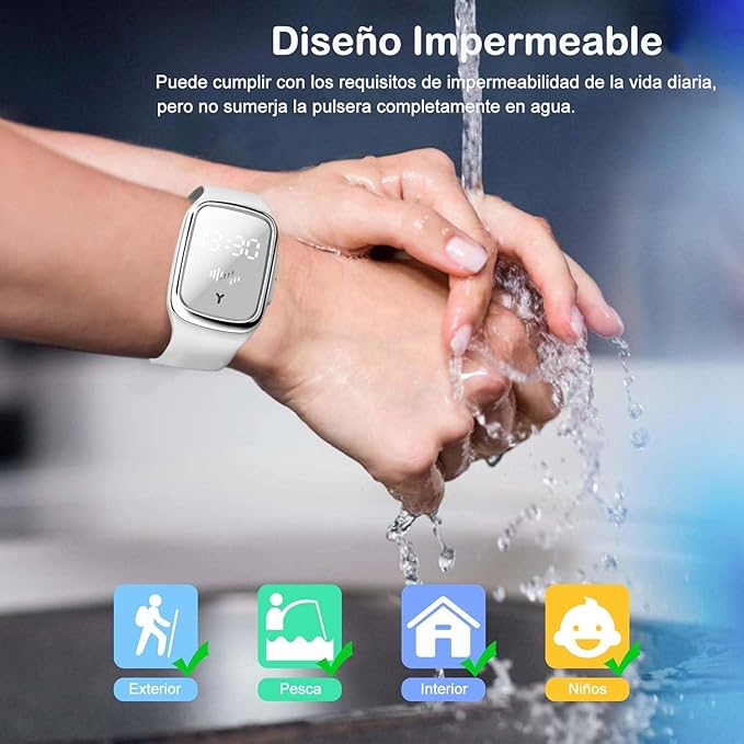 Pulsera Electrónica Ultrasónica Repelente de Mosquitos