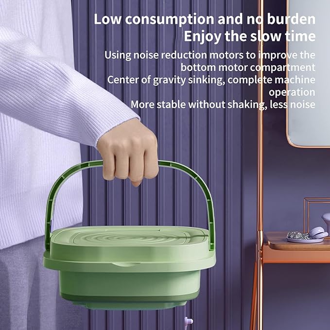 Lavadora portatil plegable 8L