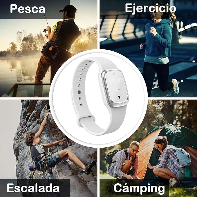 Pulsera Electrónica Ultrasónica Repelente de Mosquitos