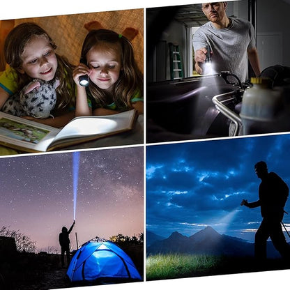 Mini linterna recargable zoom