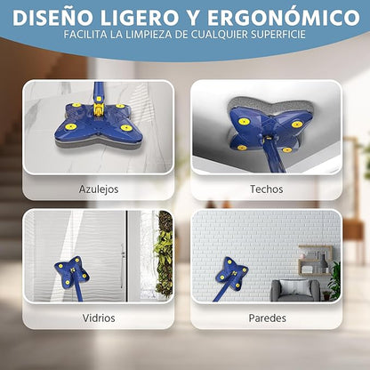 Fregona de Limpieza telescópica autoescurrible