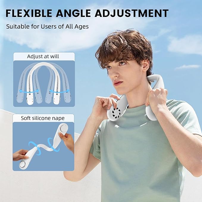 Ventilador de cuello portátil