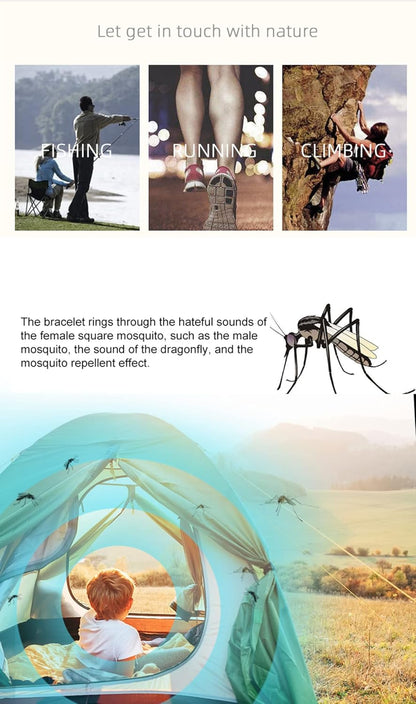 Pulsera Electrónica Ultrasónica Repelente de Mosquitos