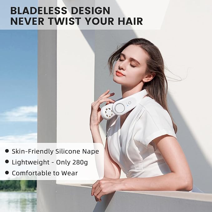 Ventilador de cuello portátil