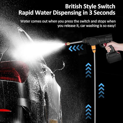 Pistola  alta presión profesional portátil doble bateria