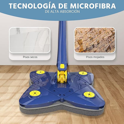 Fregona de Limpieza telescópica autoescurrible