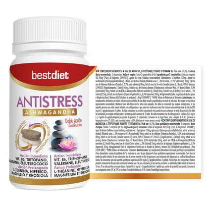 Antiestrés Doble Acción 30 Comprimidos – Relajación y Energía Positiva