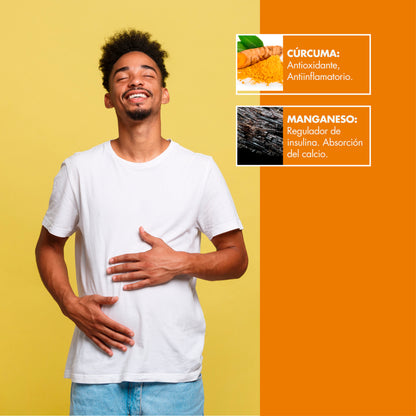 Cúrcuma 30 Cápsulas – Apoyo Articular y Antioxidante Natural