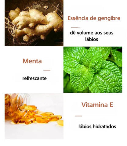 Brillo labial - Aumento instantáneo de labios